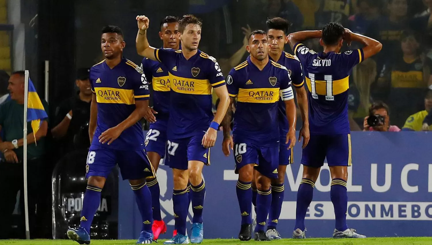Boca goleó 3-0 a Independiente Medellín en su último partido de Copa. (ARCHIVO)