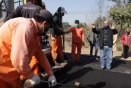 El nuevo puente sobre el río Muerto está en un 70% de su construcción