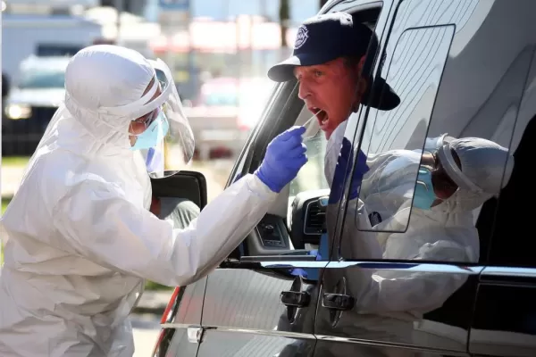 Las fotos de otro día de pandemia en el mundo