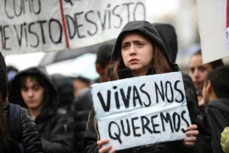 En siete meses, se registraron 160 femicidios en el país