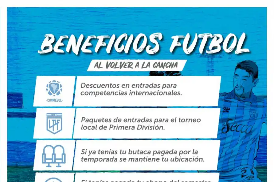 Atlético Tucumán lanzó una nueva campaña para sumar socios al club