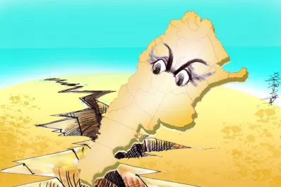 Esa grieta por donde se cae la Argentina