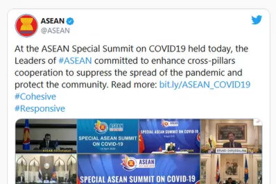 La pandemia acapara los posteos de los presidentes