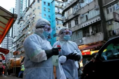 Hong Kong abre su primer hospital temporal para pacientes de coronavirus