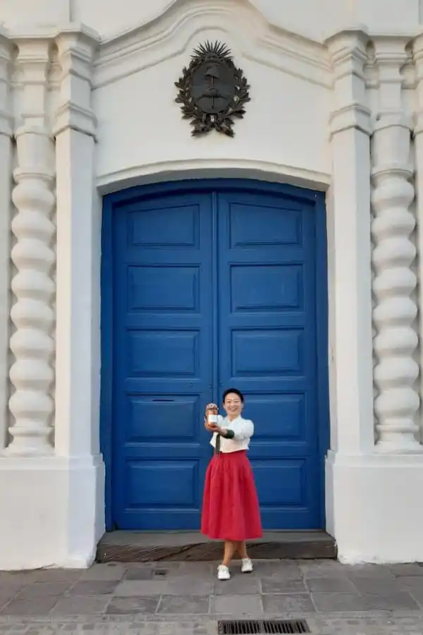 EMPRENDEDORA. Elena se siente tan tucumana como coreana.