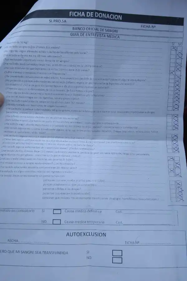 EL FORMULARIO COMPLETO. Foto: Twitter @Sari_Tuc