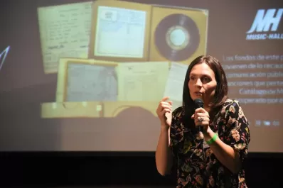 El mercado de la música: charla de la vicepresidenta del Inamu