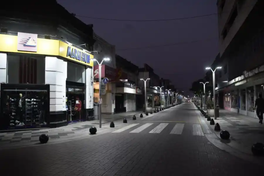AISLAMIENTO TOTAL. Los concepcionenses volvieron a quedarse en casa. la gaceta / fotos de Osvaldo Ripoll