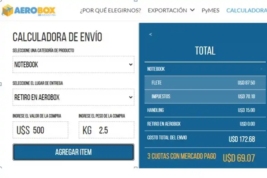Aerobox: así funciona el “puerta a puerta” más veloz del país