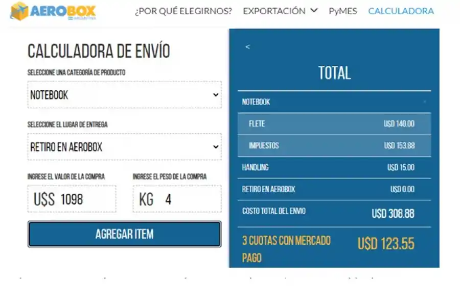 Aerobox: así funciona el “puerta a puerta” más veloz del país