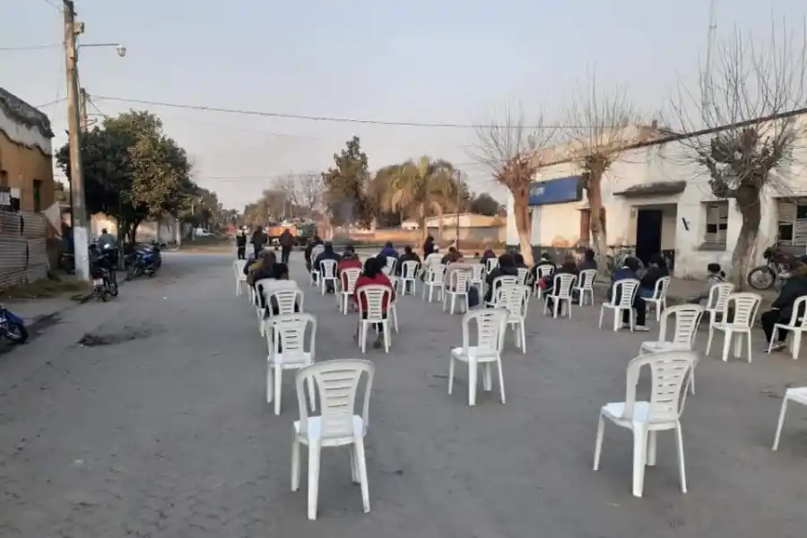 Tras el primer caso de covid-19 en Villa Quinteros, los pobladores cambiaron de actitud