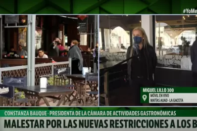 Malestar entre los gastronómicos: nadie en Tucumán sale a cenar a las 19 o 20