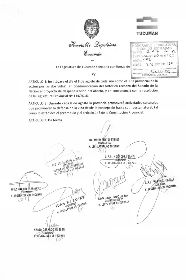 LA INICIATIVA. Bussi compartió el proyecto en sus redes. 