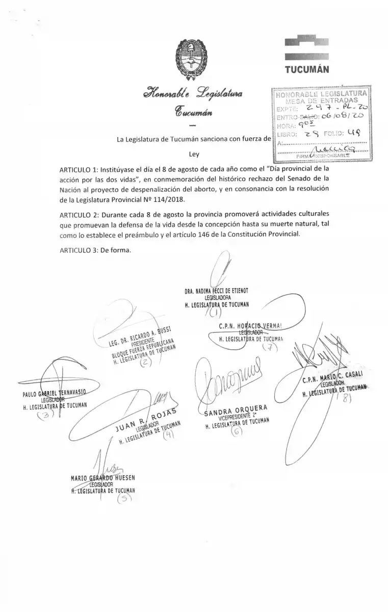 LA INICIATIVA. Bussi compartió el proyecto en sus redes. 