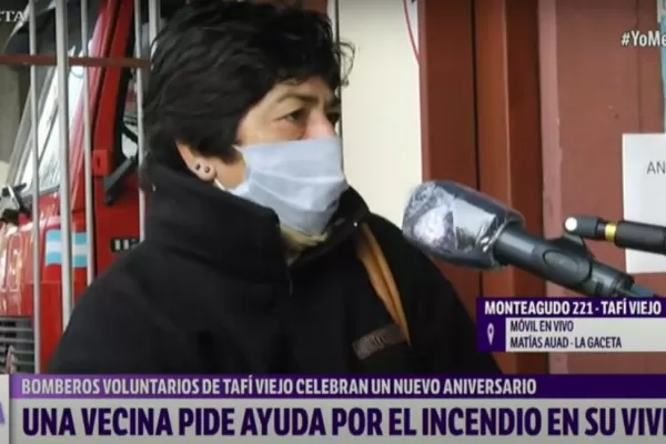 Una abuela pide ayuda para sus nietos, quienes perdieron ropa y muebles en un incendio