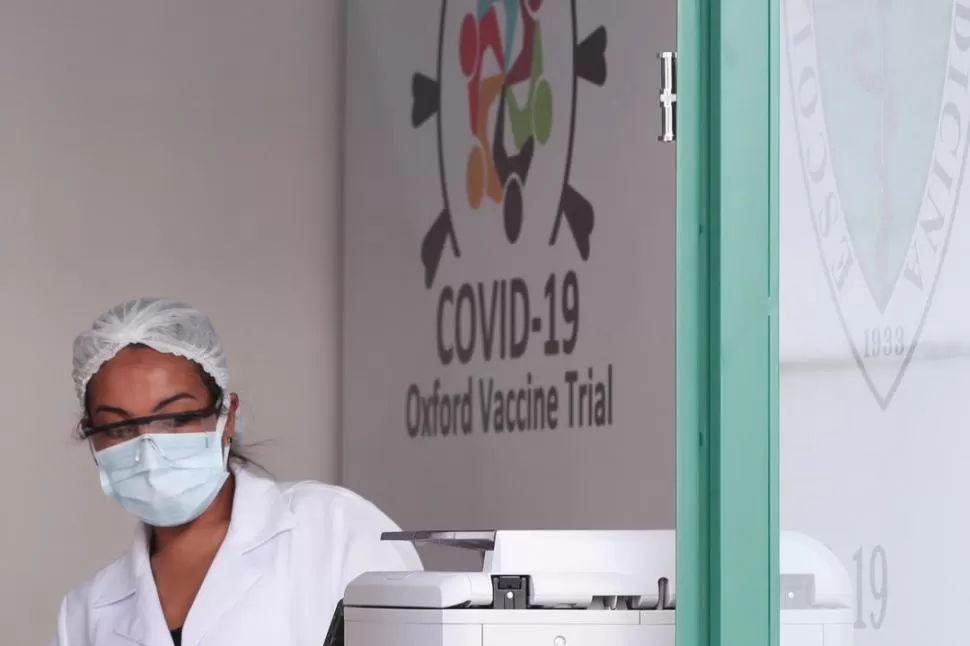 ESPERANZA.La Universidad de San Pablo prueba la vacuna de Oxford. Reuters