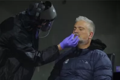El regreso del fútbol: jugadores de Gimnasia completaron los hisopados