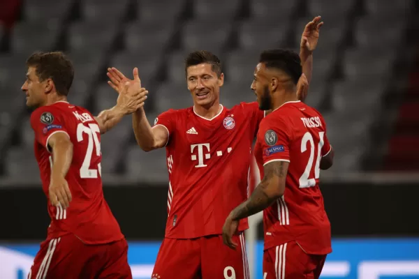 Bayern Munich goleó a Chelsea y enfrentará a Messi en los cuartos de final