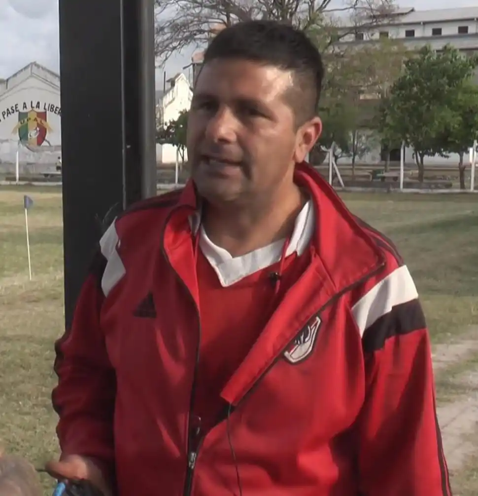 EL CONDENADO. “El Pelao” Cabrera en la reconstrucción del hecho y en una de sus últimas apariciones.