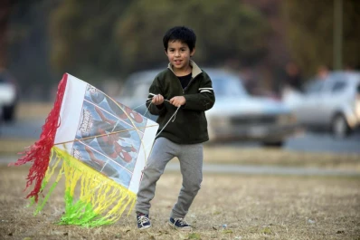 El viento, aliado de un entretenimiento sin edad