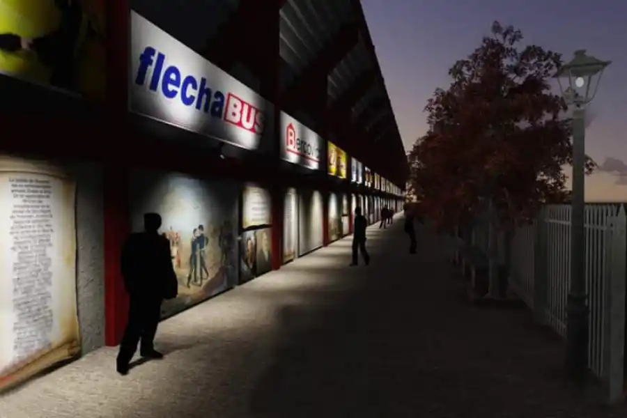 PASEO HISTÓRICO. En eso pretenden transformar las adyacencias del estadio.