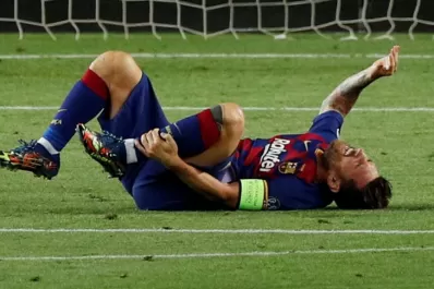 Liga de Campeones: la lesión de Messi se vio peor de lo que fue
