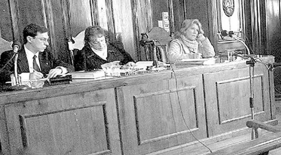 EL TRIBUNAL. Horacio Villalba, María Pilar Prieto y Silvia Castellotte fueron los jueces que cerraron el proceso.