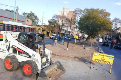 Así marchan las obras de la ciclovía en San Miguel de Tucumán