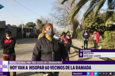 Queremos que se cierre el barrio; que nadie entre ni salga, pidieron en La Ramada de Abajo