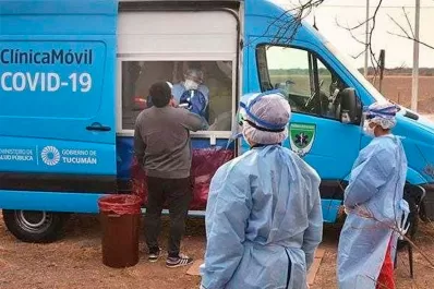 Dos camioneros de Alberdi dieron positivo por covid-19 en los testeos rápidos