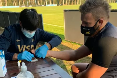 Los Pumas comenzaron a entrenar con miras al Rugby Championship