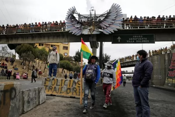 Un ministro boliviano quiere “meter bala” a manifestantes
