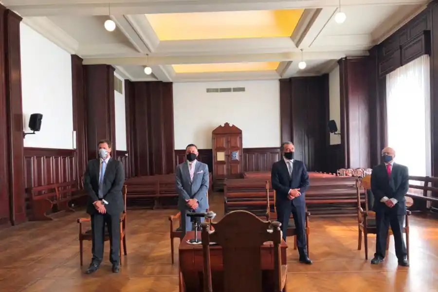 MAGISTRADOS. Maggio, Caramuti. Foto: Comunicación Pública de la CSJT