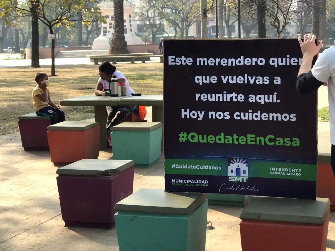 Esta plaza quiere que vuelvas a disfrutar del aire libre cuando sea más seguro para todos