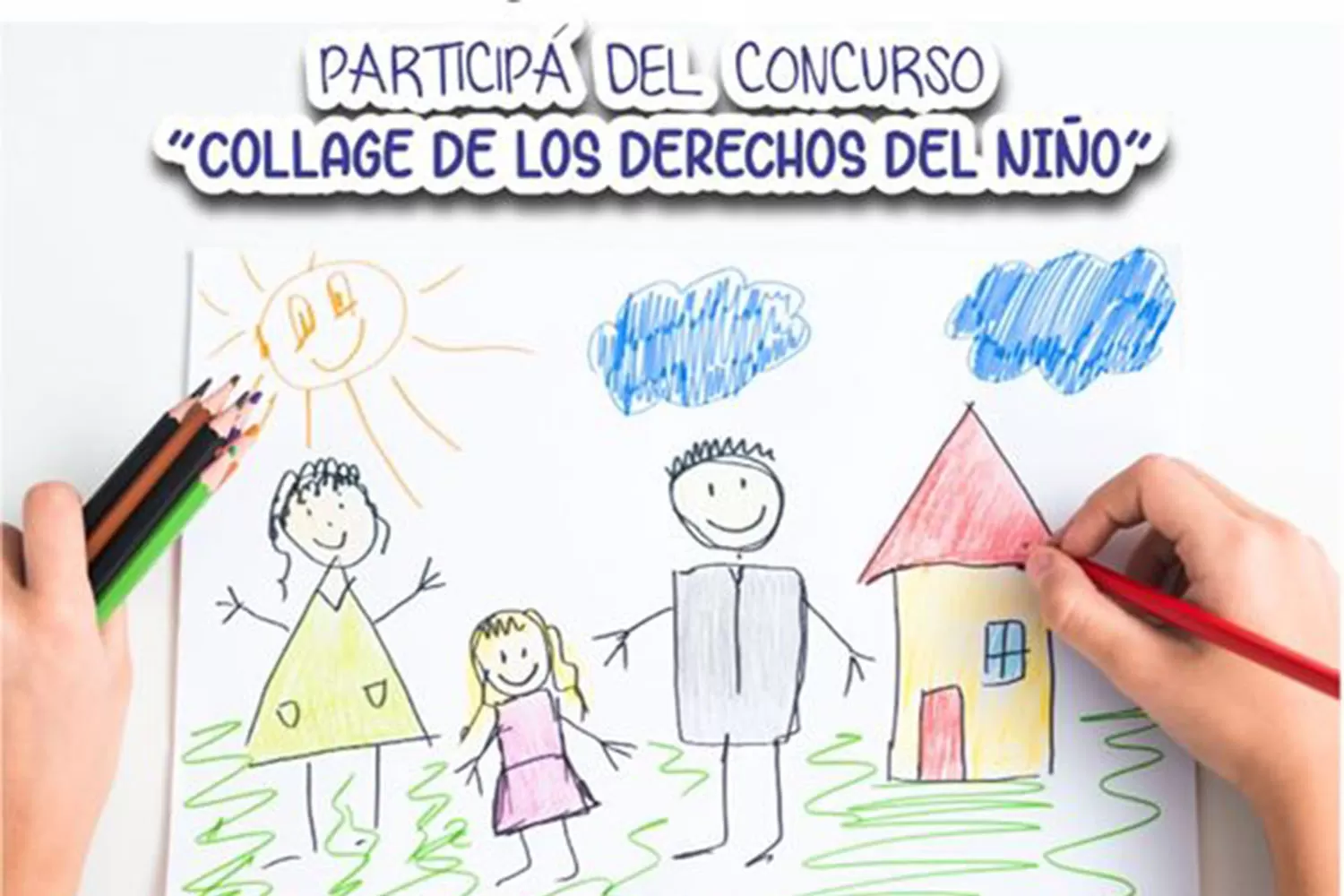 Derechos del niño: concurso de collage organizado por el municipio para niños y adolescentes