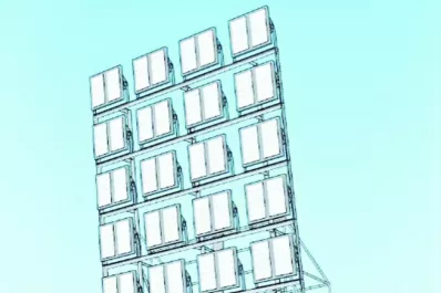 Llegaron las nuevas luces; ahora comienza su instalación en La Ciudadela