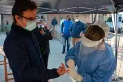 El intendente Sánchez dio negativo para coronavirus en un testeo rápido