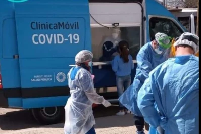 La clínica móvil del Siprosa estuvo en El Chañar para hacer 27 hisopados
