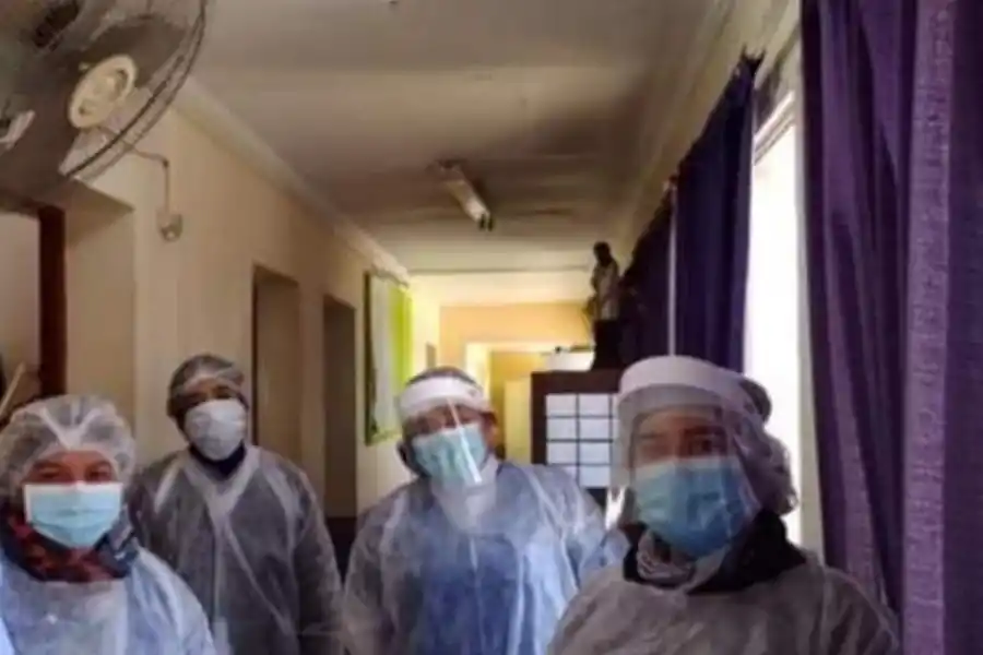 La clínica móvil del Siprosa estuvo en El Chañar para hacer 27 hisopados