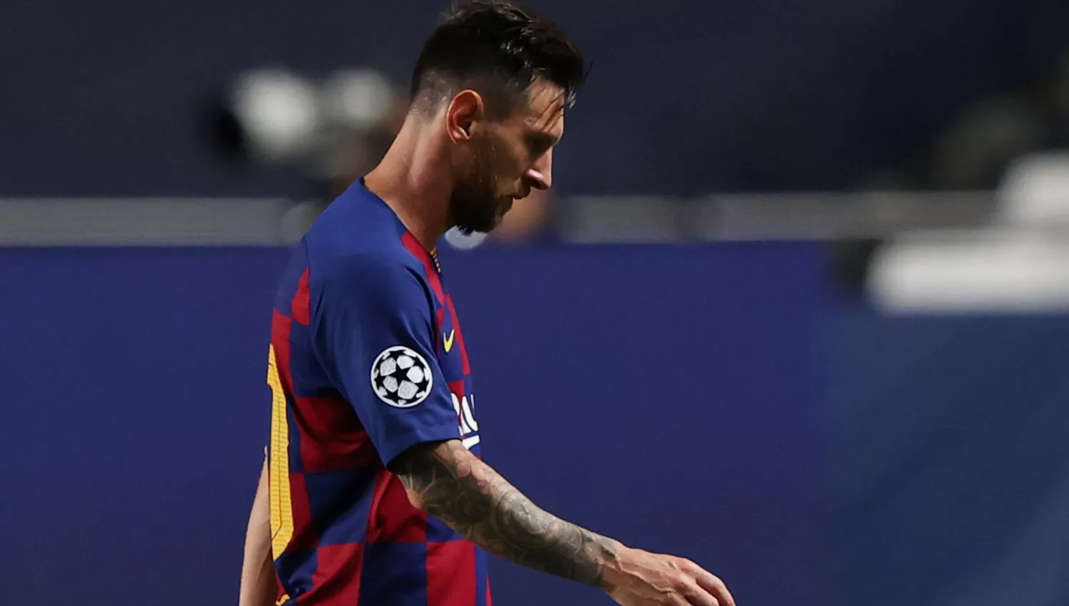 DURO GOLPE. La goleada sufrida ante Bayern Munich podría marcar un punto de inflexión en la relación Messi-Barcelona.
