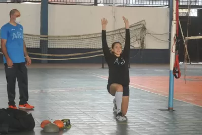 Agostina Soria: en el entrenamiento no la toman desprevenida