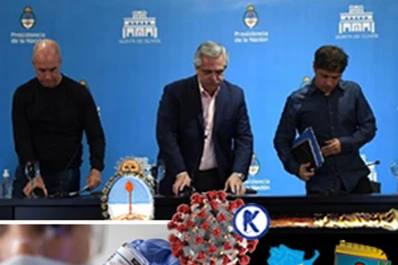 Tres tenores de la cuarentena: Alberto, Horacio y Axel