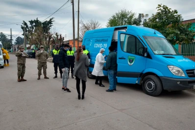 Tras la muerte de una mujer con covid-19, el Siprosa se instala en El Sifón para hacer testeos