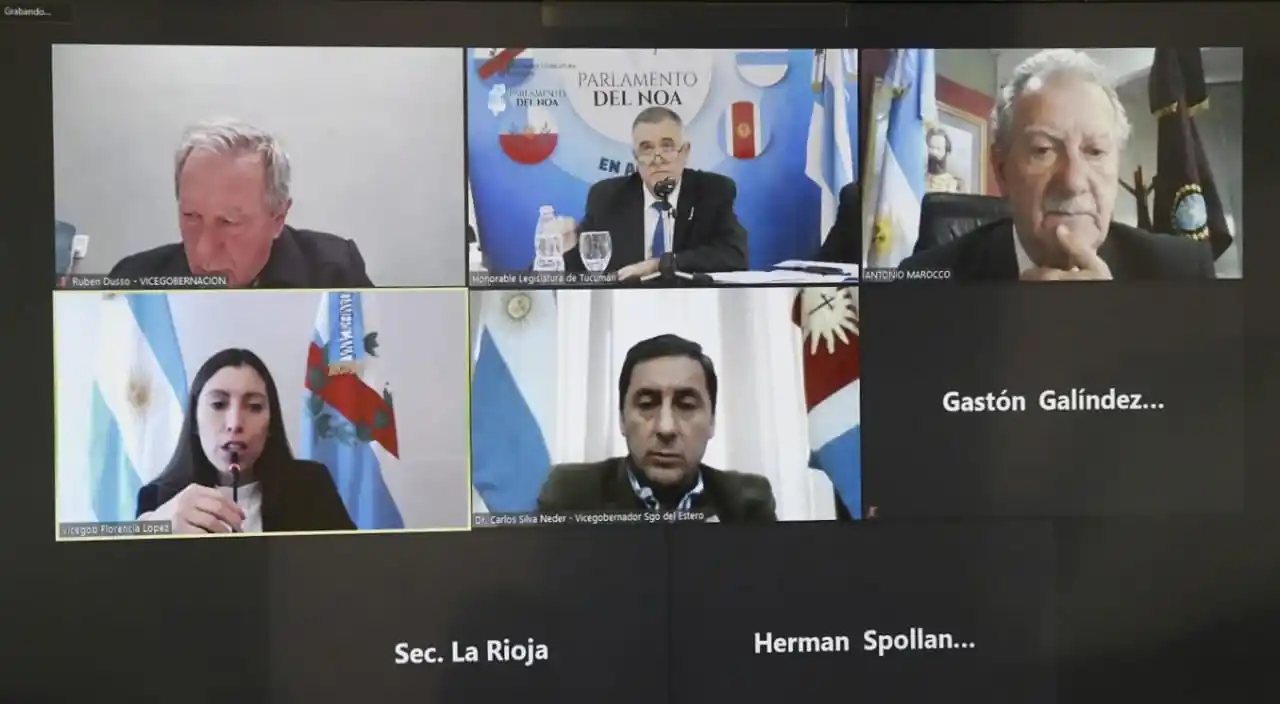 CON SUS PARES. Jaldo, junto a los demás representantes del NOA. Foto: Prensa HLT