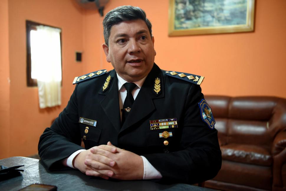 JEFE DE POLICÍA. Comisario general Manuel Bernachi. LA  GACETA / Foto de José Nuno