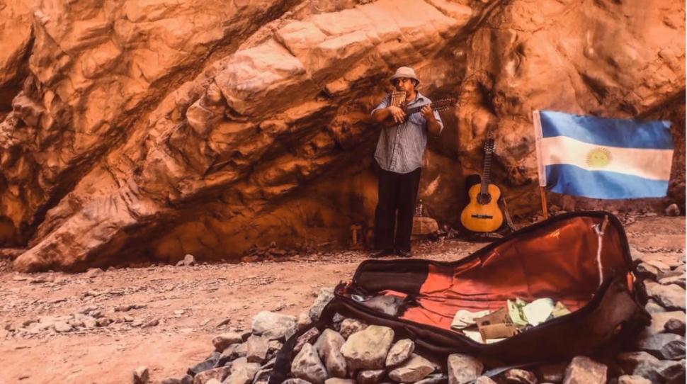 “RESPIRANDO LUCHA”. La foto de Sabrina Baroni se tomó en Salta.