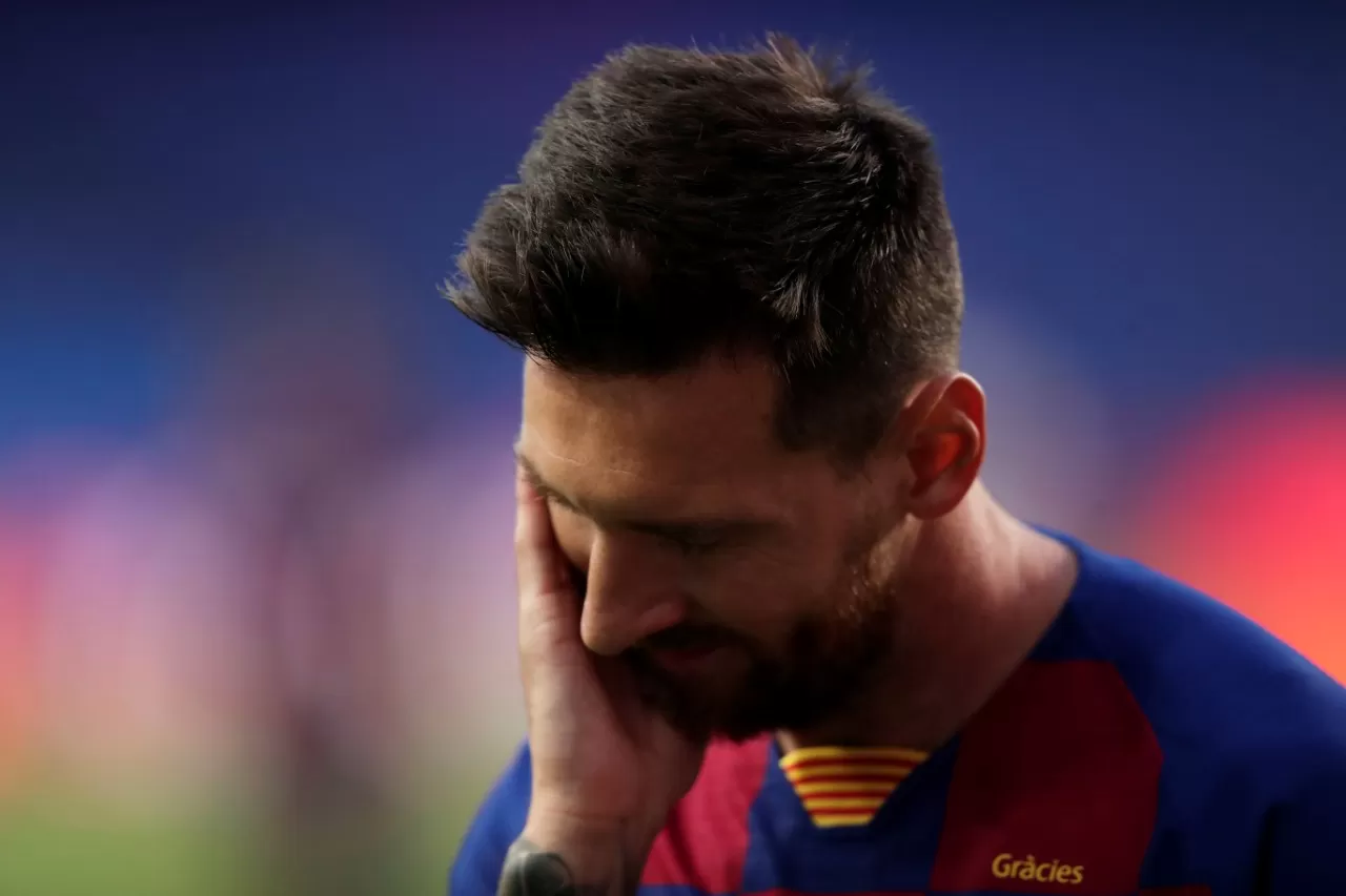 SE VA. Lionel Messi anunció que dejará el Barcelona.
