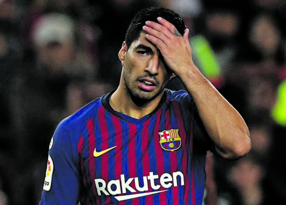   NO VA MÁS. Luis Suárez no está en los planes de renovación de Barcelona.  