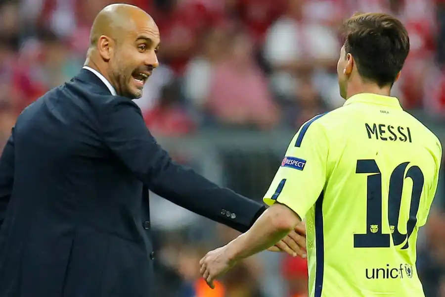 Messi podría reencontrarse con Pep. ARCHIVO 