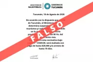 Multas y arresto: Manzur puso en vigencia la ley contra las fake-news